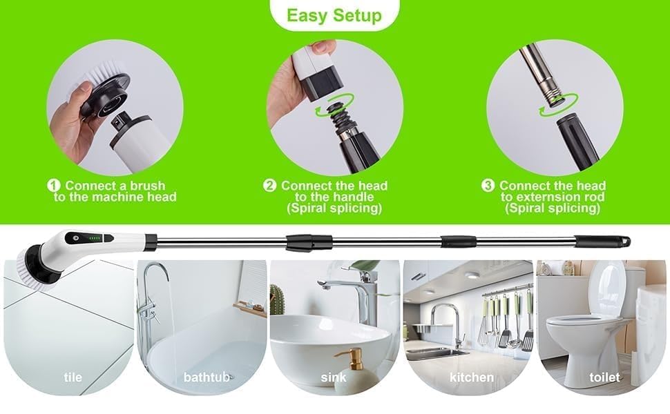 HexaGrabs TurboScrub Pro™- The Smarter Way To Deep Clean Every Corner.