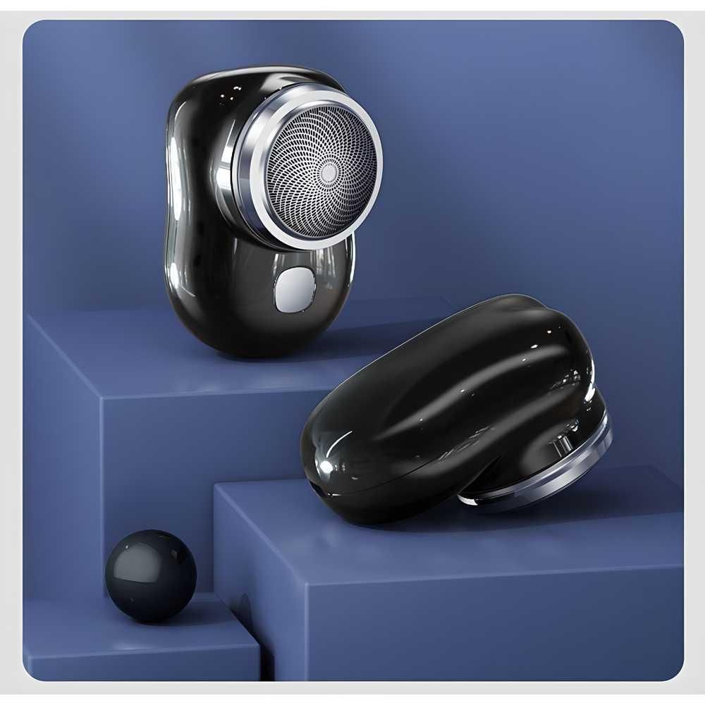 Mini Portable Electric Shaver — USB Rechargeable (Travel-Friendly & Washable).
