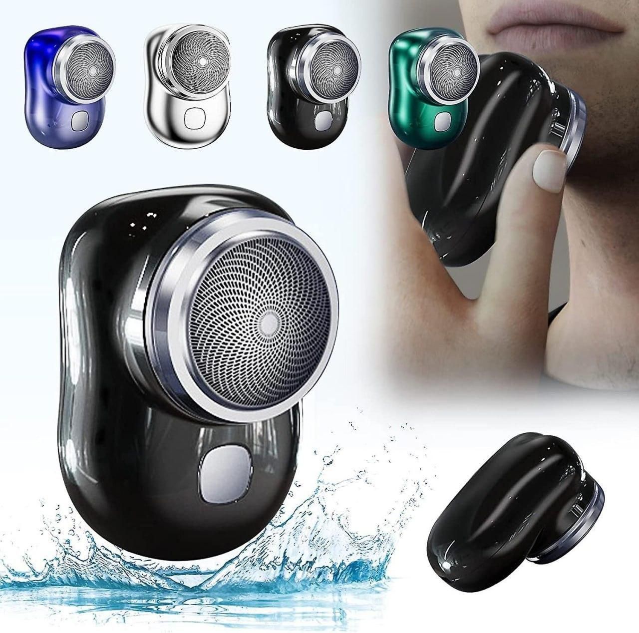 Mini Portable Electric Shaver — USB Rechargeable (Travel-Friendly & Washable).