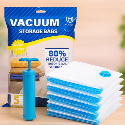 HexaSpace™ Vacuum Storage Bags - Reusable