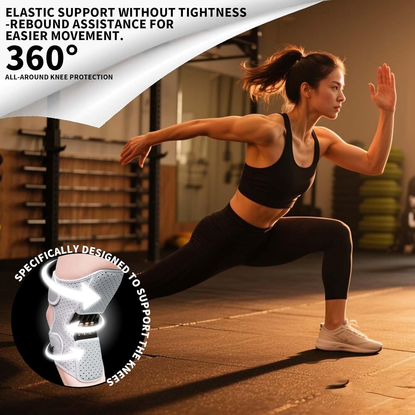 HexaGrabs PowerKnee™- Extra Support For Every Step