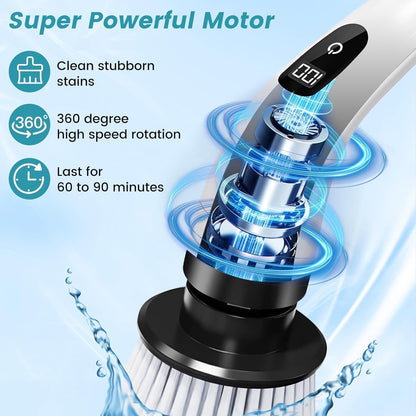HexaGrabs TurboScrub Pro™- The Smarter Way To Deep Clean Every Corner.