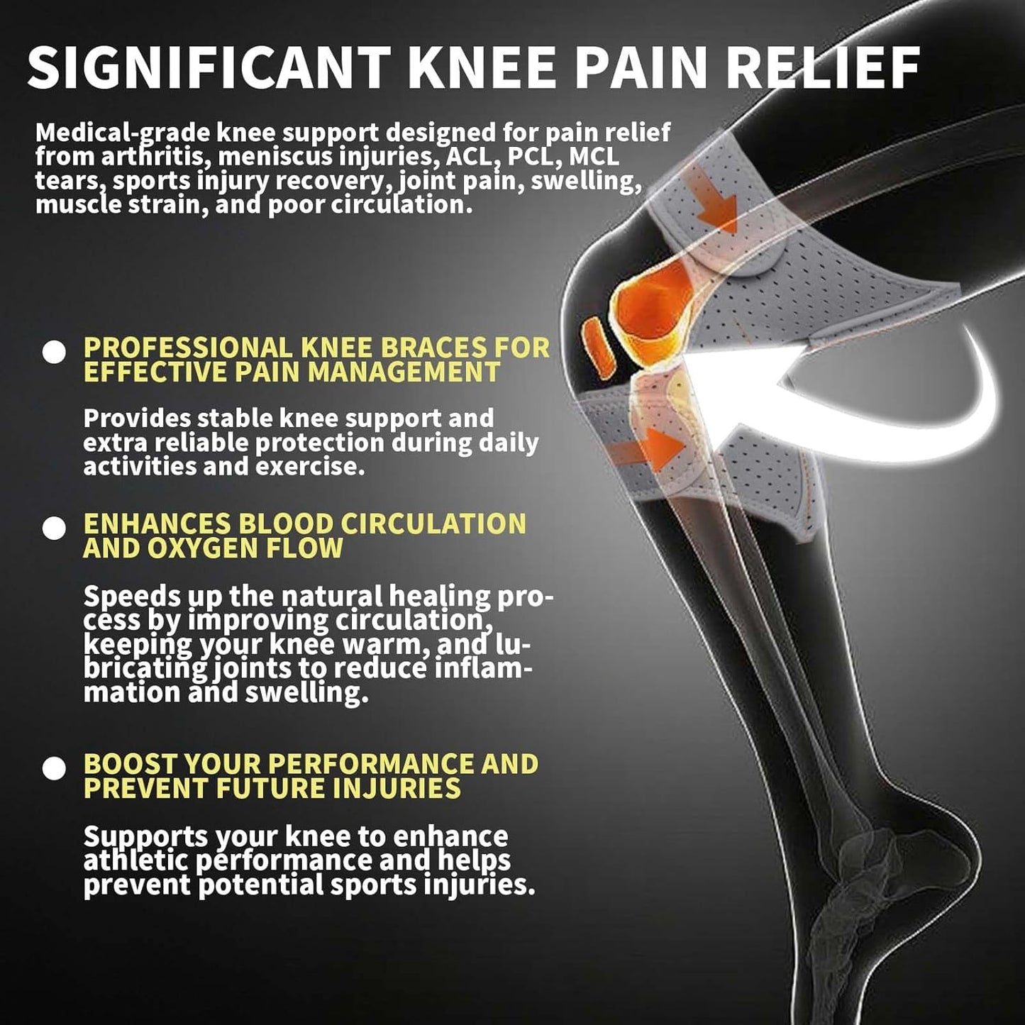 HexaGrabs PowerKnee™- Extra Support For Every Step
