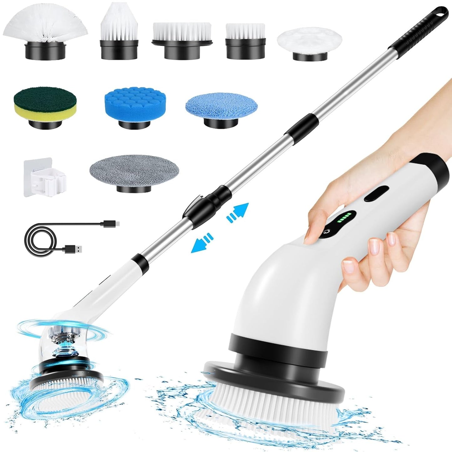 HexaGrabs TurboScrub Pro™- The Smarter Way To Deep Clean Every Corner.