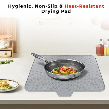 NO MORE WET KITCHEN COUNTERS – HexaGrabs DryDock Pro™