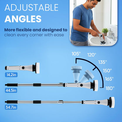 HexaGrabs TurboScrub Pro™- The Smarter Way To Deep Clean Every Corner.