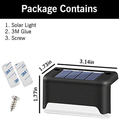 HexaGrabs SolarGlow™ Solar Lights (Pack of 4)