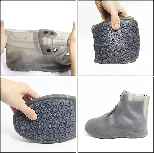 Keep Your Shoes Dry. Every Time. HexaFinds RainShield™ Waterproof Silicone Shoe Covers