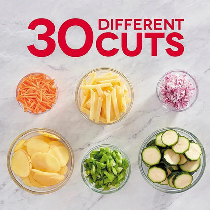 HexaGrabs SlicePro™ 5-in-1 Mandoline Slicer