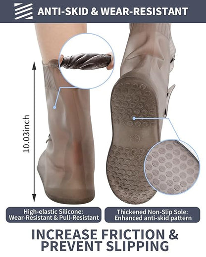 Keep Your Shoes Dry. Every Time. HexaFinds RainShield™ Waterproof Silicone Shoe Covers