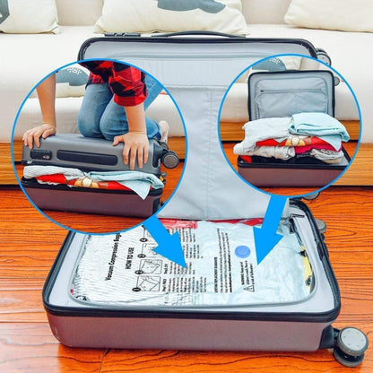 HexaSpace™ Vacuum Storage Bags - Reusable