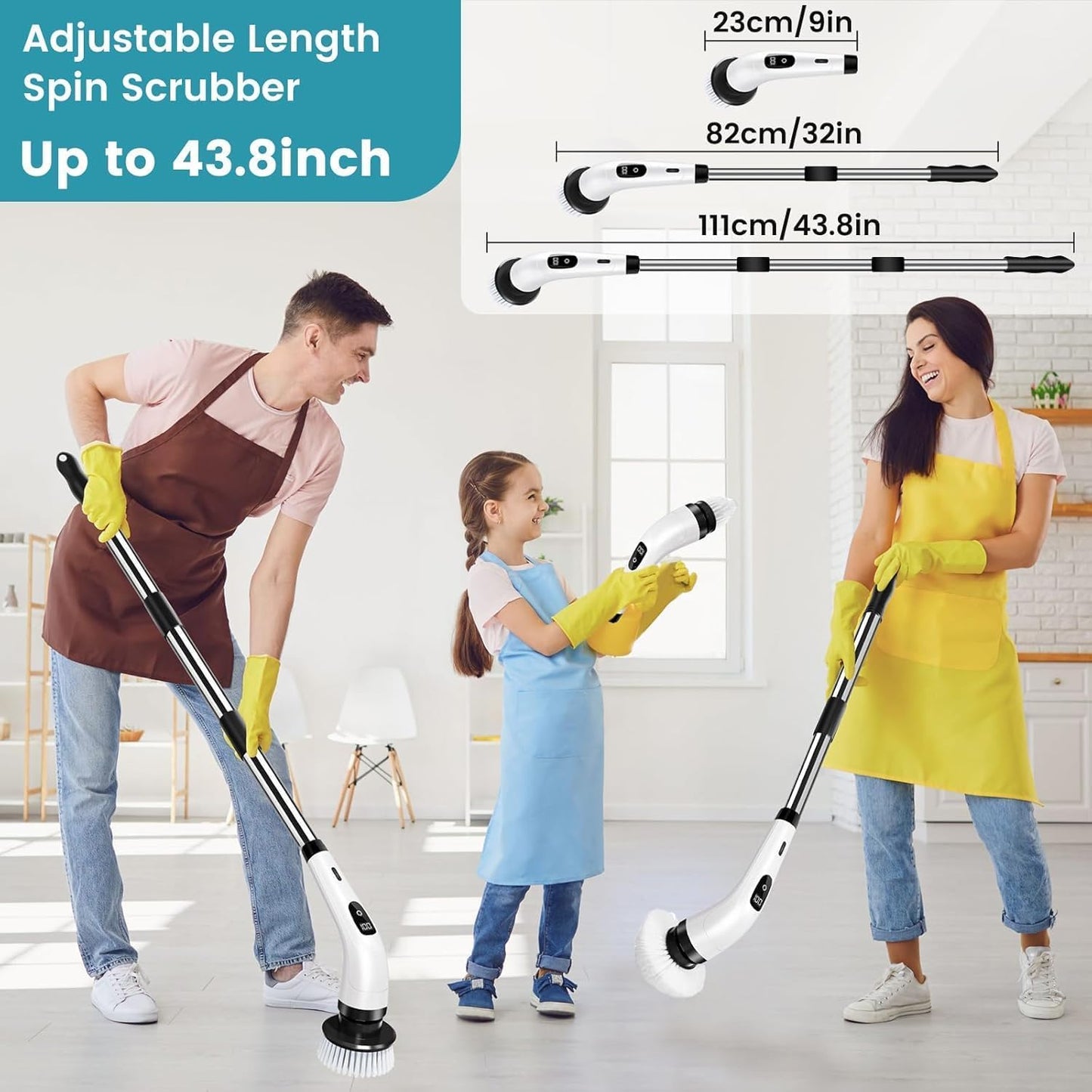 HexaGrabs TurboScrub Pro™- The Smarter Way To Deep Clean Every Corner.