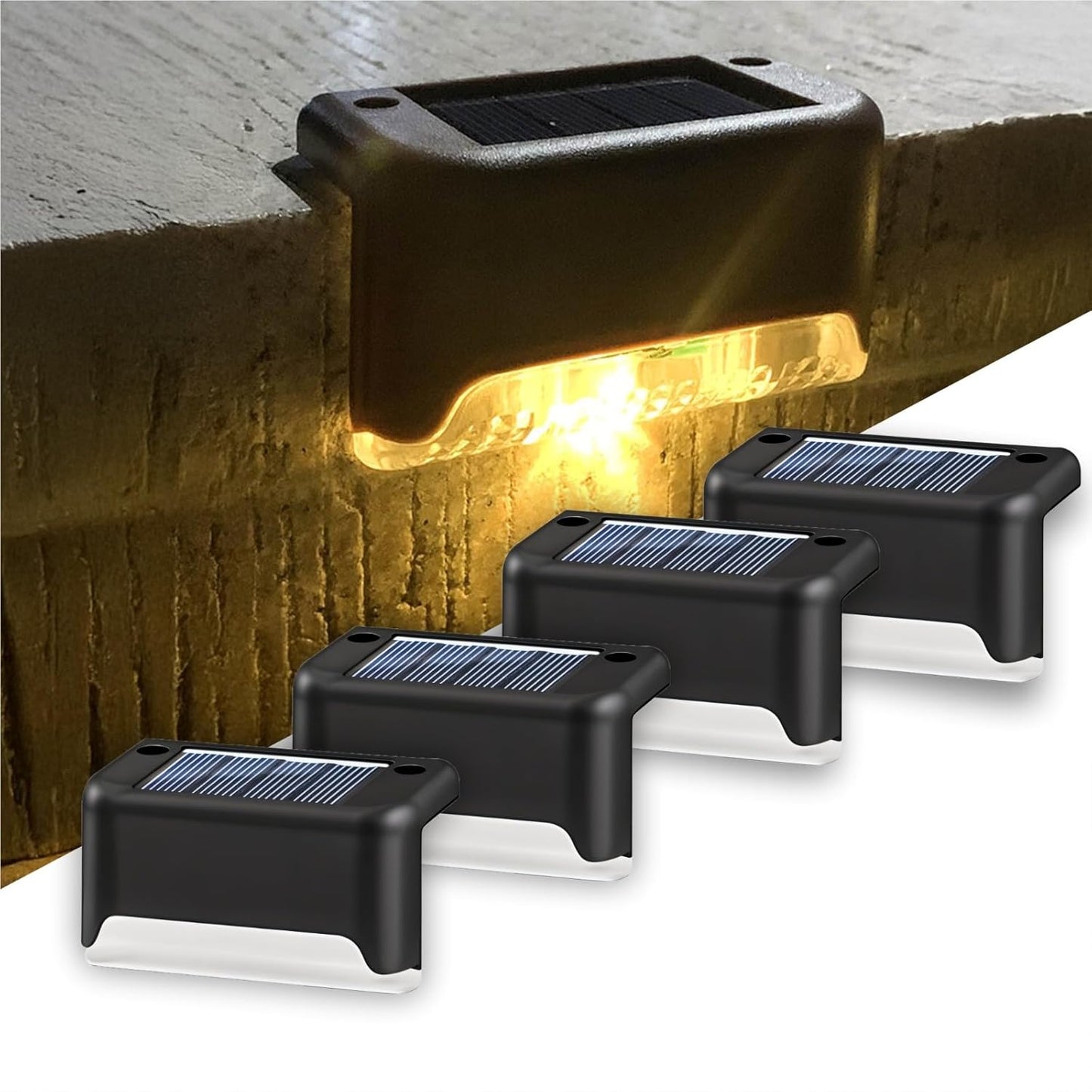 HexaGrabs SolarGlow™ Solar Lights (Pack of 4)