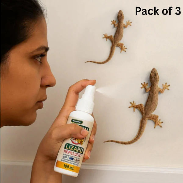 HexaHome Lizard Repellent Spray 100ML (Pack of 3).