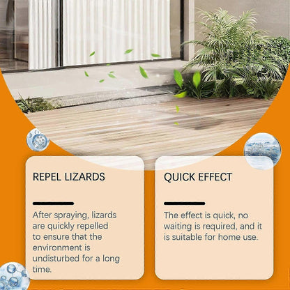 HexaHome Lizard Repellent Spray 100ML (Pack of 3).