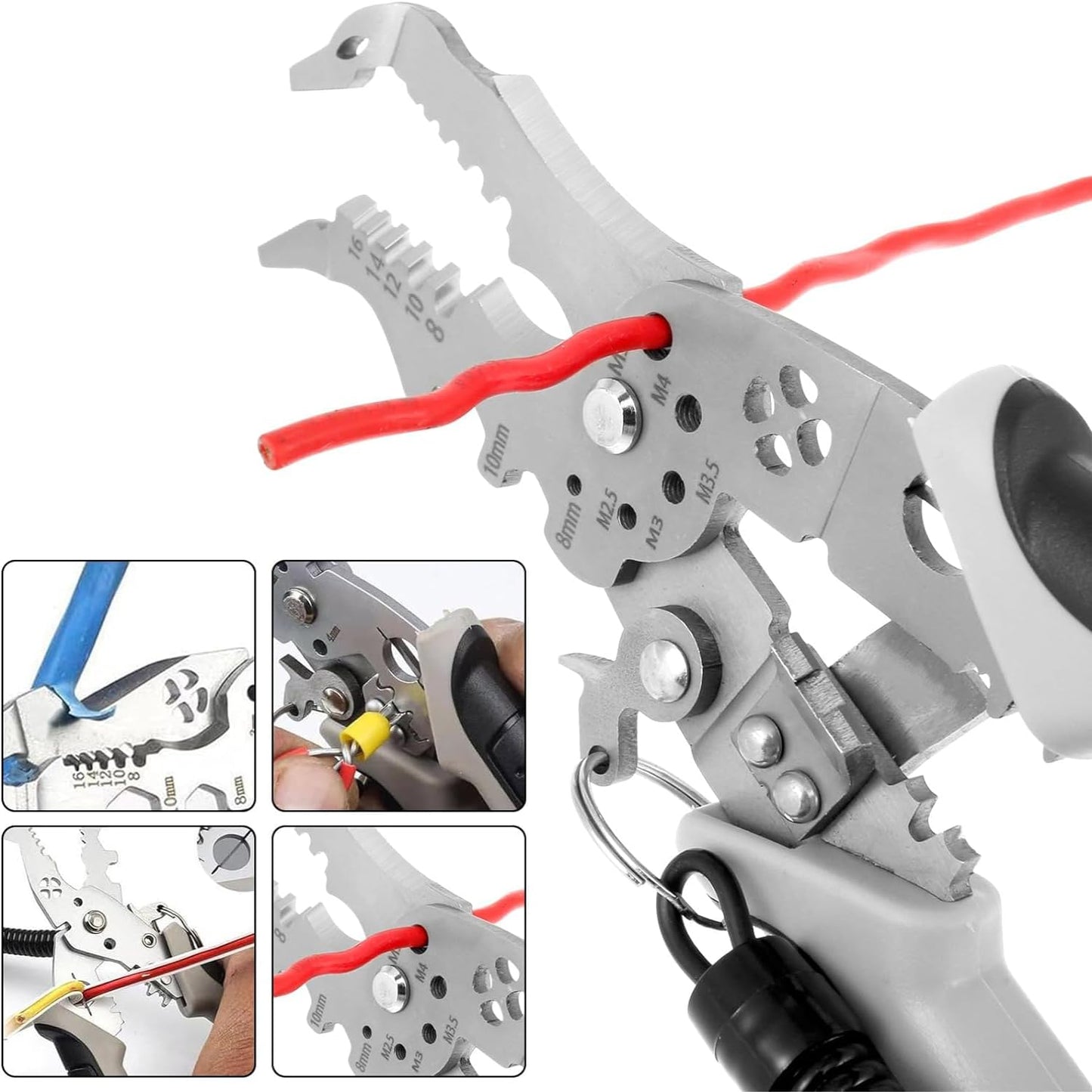HexaTool Electrician Pliers Crimping Pro